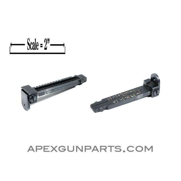 FN49 Rear Sight Leaf, Egyptian 8mm