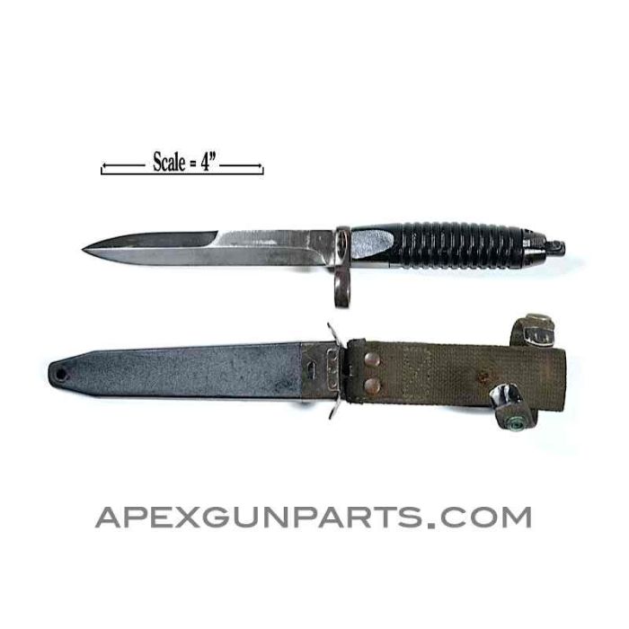 G3/HK91/HK33 Bayonet With Scabbard *Fair*