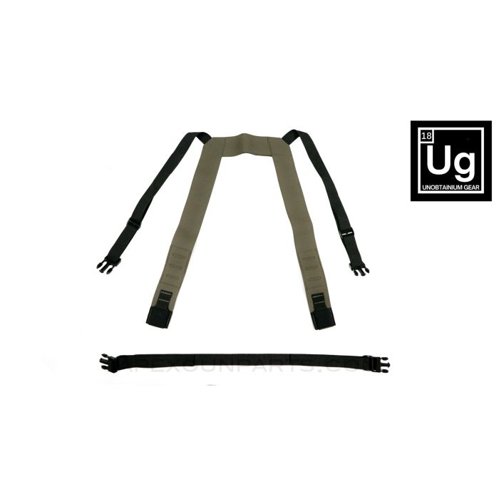 Low Profile H-Harness Kit - Ranger Green - *New* by Unobtainium Gear