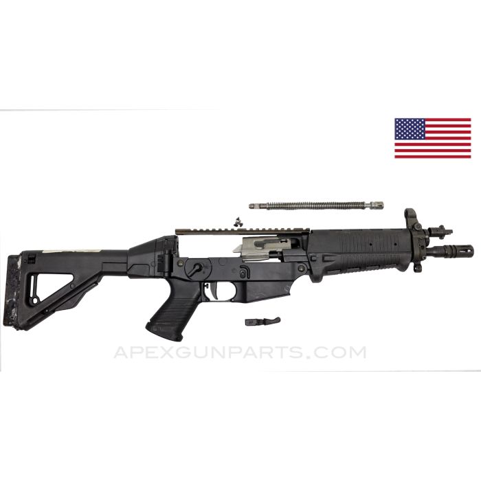 SIG 556 SWAT/SBR Parts Kit, w/ 10" Barrel, 1/7 Twist, Side Folding Stock, Picatinny Rail, 5.56x45 NATO *Very Good* 