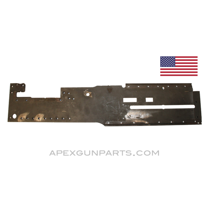 Browning M3 .50 Cal. Project Left Hand Side Plate, Stripped, Heavy Use  Sold *As-Is*