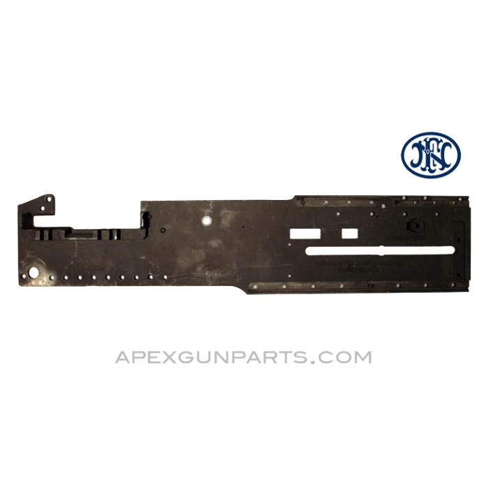 Browning M2 .50 Cal. Left Hand Side Plate, Parkerized, FN Belgium, *Very Good* 