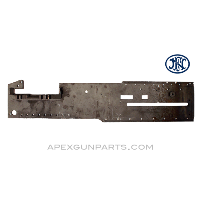 Browning M2 .50 Cal. Left Hand Side Plate, Bead Blasted, FN Belgium, *Very Good* 