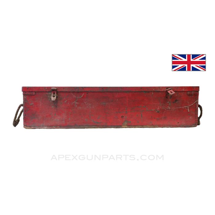 BREN MG Transit Chest, 50", Painted, *Poor*, Sold *As Is* 