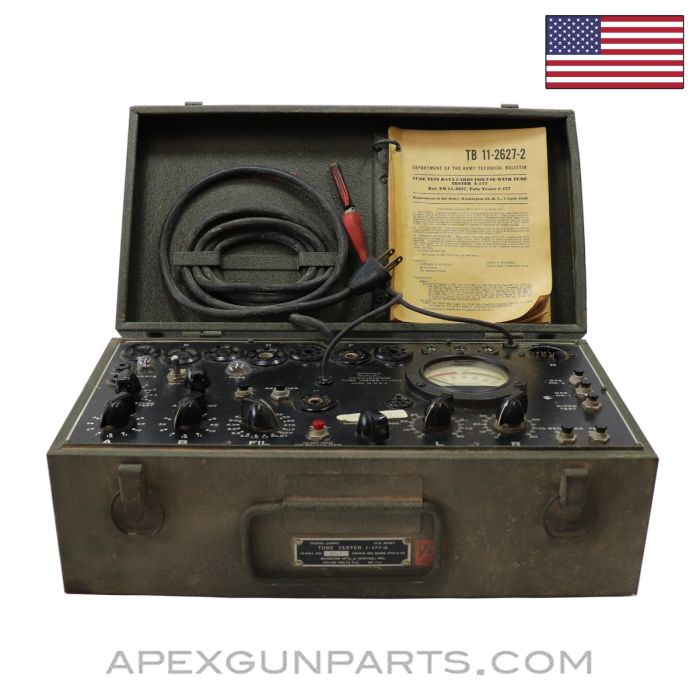Signal Corps, Tube Tester I-177, *Very Good*