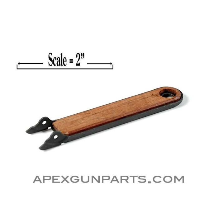 L1A1 Trigger Guard, Wood Insert, NEW