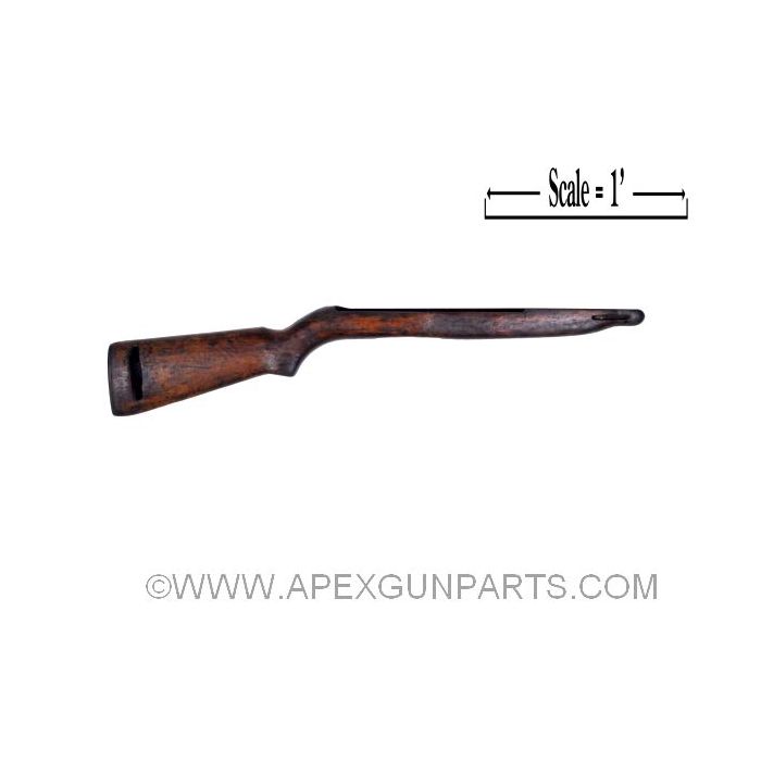 M1/M2 Carbine Stock, Stripped, Very Used