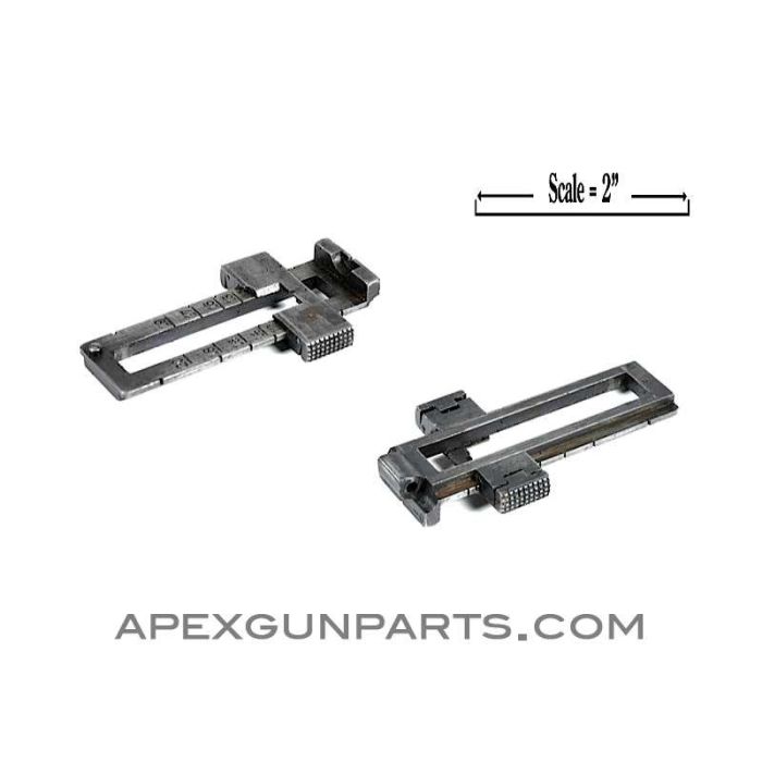 Mauser M93 Rifle Ladder Rear Sight with Slide