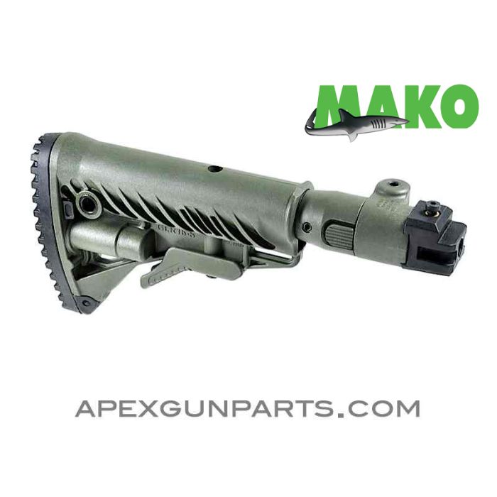 MAKO AK-47 / AK-74 Folding, Collapsible Stock, Polymer Joint, *NEW*
