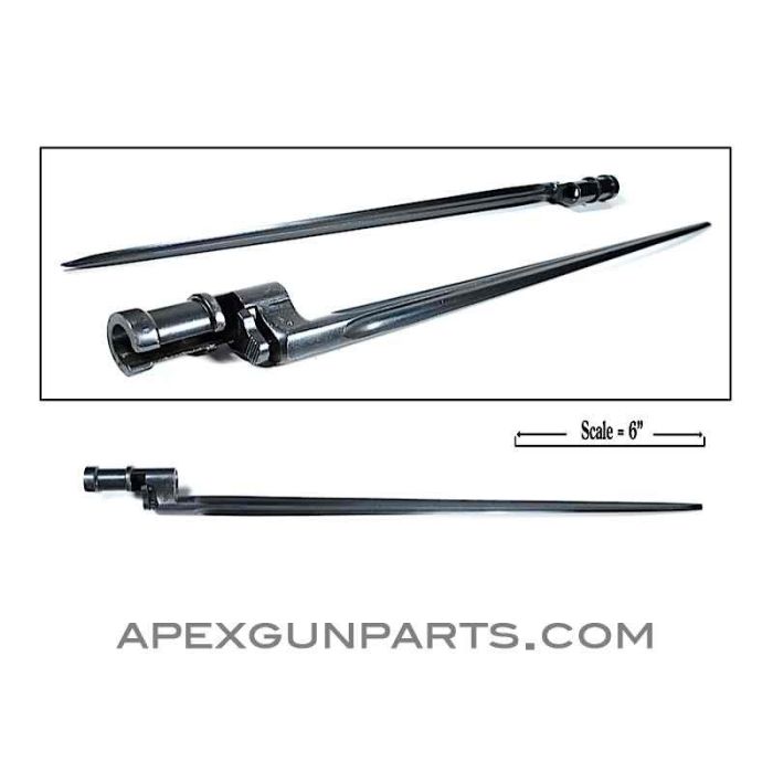 Mosin Nagant 91/30 Cruciform Bayonet, Russian