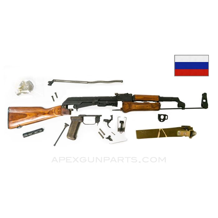 Russian Izhevsk AKM Parts Kit, Replacement Front Trunnion, Cast Gas Block, 7.62x39 *Excellent* ONE-OFF