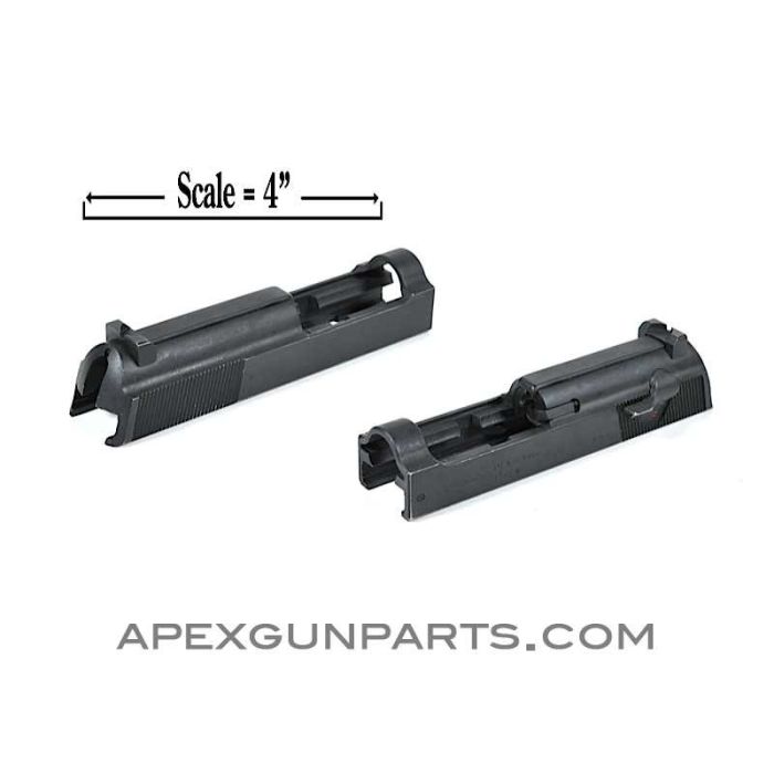 P1/P38 Slide Assembly, Complete, 9MM