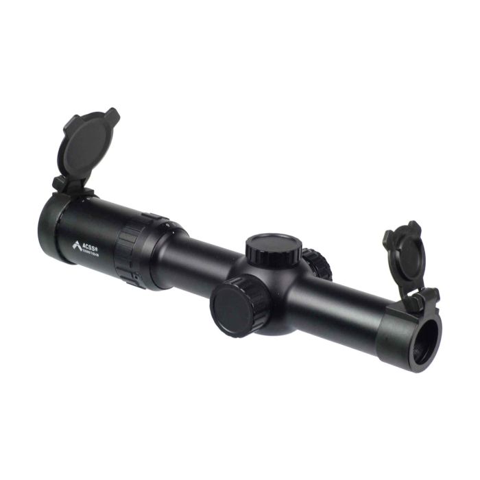 SFP Rifle Scope, Silver Series Gen III, 1-6 Power with ACSS Reticle, .300AAC/7.62x39, 30mm Tube, by Primary Arms, *NEW* 