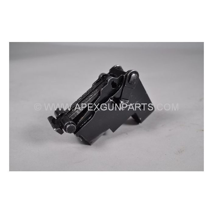 Polish AKM Rear Sight Block Assembly, Complete