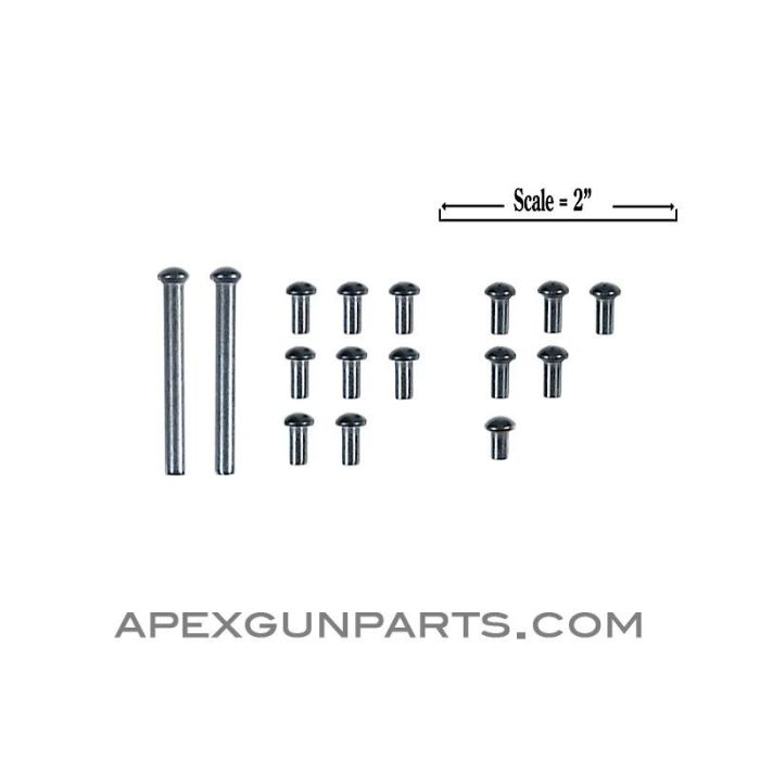 Rivet Set, Polish Tantal, NEW..USA