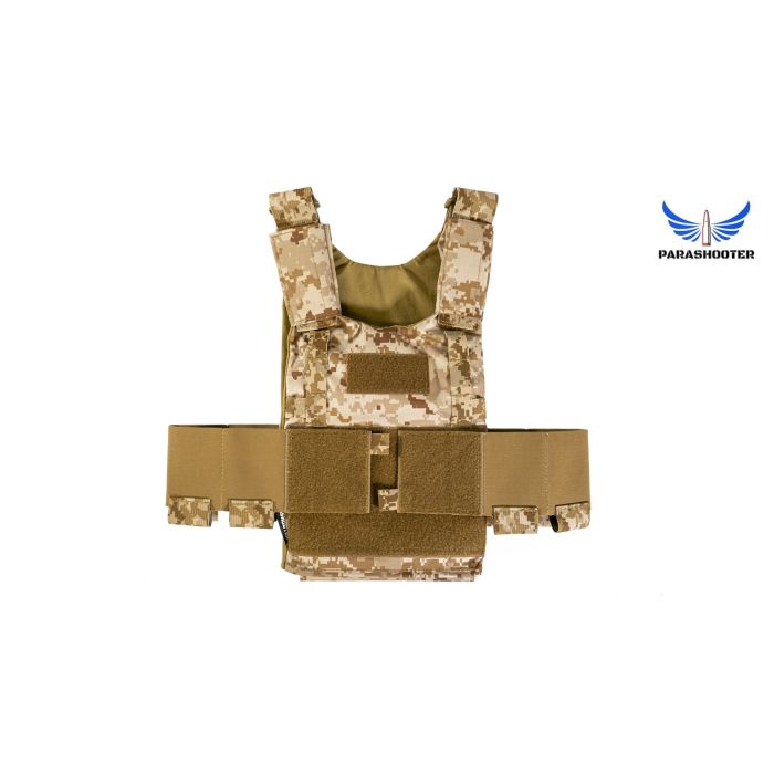 APEX “Kaffarov” Slick Plate Carrier Set, AOR1 Navy Camo, *NEW* by Parashooter Gear