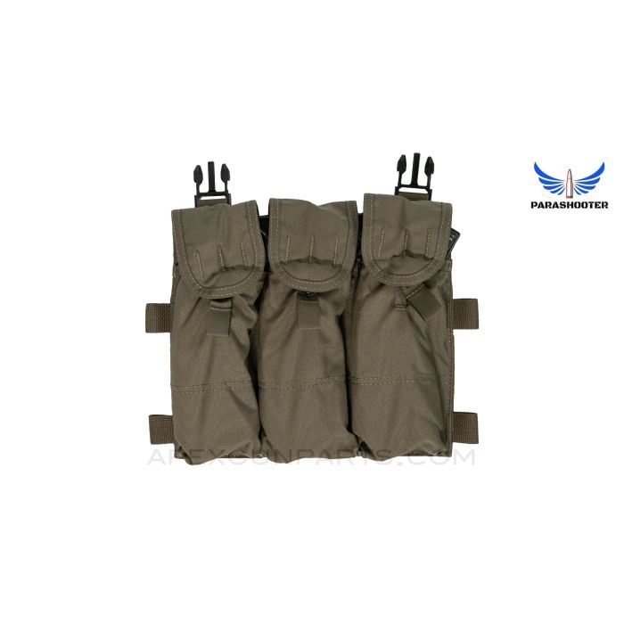 "VOLK" AK-47 / AK-74 Chest Rig, Ranger Green *New* by Parashooter Gear