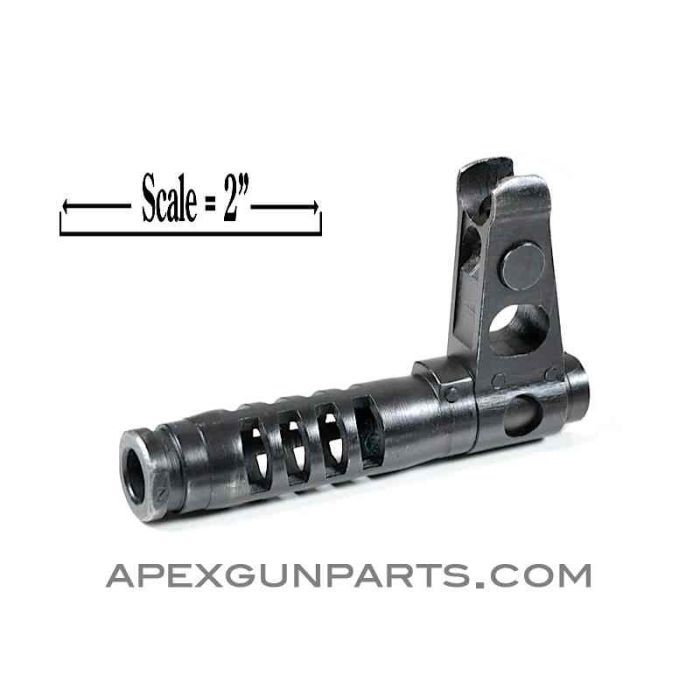 Romanian PSL/FPK 7.62x54R Front Sight Assembly W/Muzzle Brake