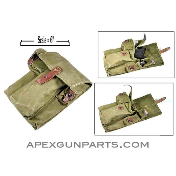 Romanian AK47 Three-30rd Magazine Divided Pouch