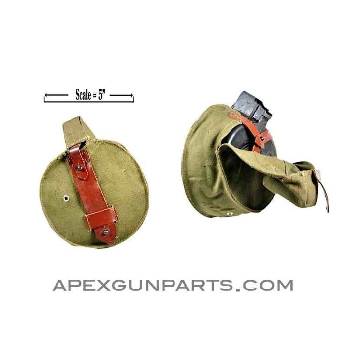 AK47 75rd Drum Pouch, Romanian, Set of Two