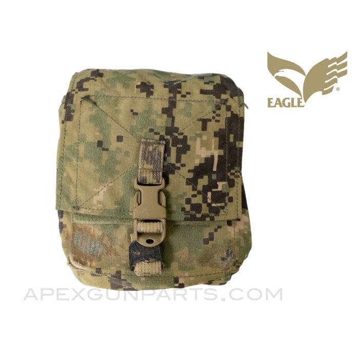 Eagle Industries M60 / SAW General Purpose Pouch, AOR2 Camo, Used *Good* 