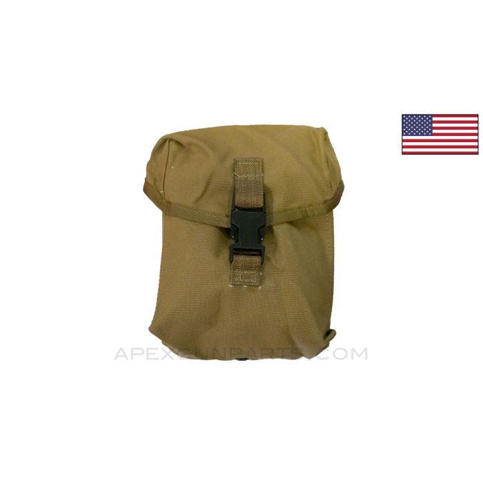 Specialty Defense MOLLE II 200rd SAW General Purpose Pouch, Coyote Brown *Excellent*
