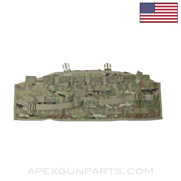 U.S. Tactical Assault Panel Chest Rig Set, Multicam, Stripped, *Fair*