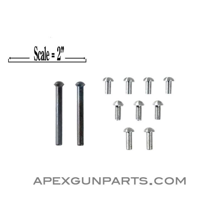 Yugoslavian AK47 Mdl. M85 Rivet Set, 5.56X45 NATO, NEW