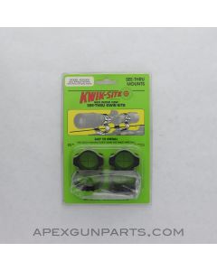 KS-S500 Kwik-Site See Through Scope Mount, Ithaca, Remington, Winchester *NEW*