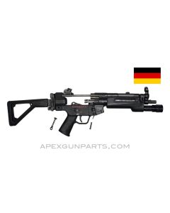 H&K MP5 Parts Kit, 8.5" BBL, 9mm, 3 Position Navy Lower, TAC Light, Side Folding Stock, *Very Good* 