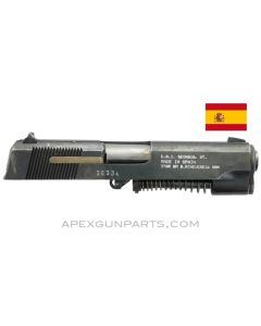 STAR BM / BKM Slide, Complete Upper Assembly w/Barrel & Recoil System, Blued, *Good* 