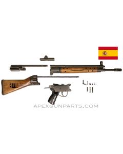 CETME Model C Rifle Parts Kit, 17.5" Barrel, Wood Furniture, 7.62 NATO / .308 *Very Good* 