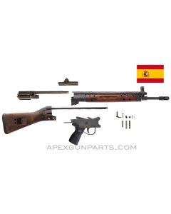 CETME Model C Rifle Parts Kit, 17.5" Barrel, Wood Furniture, 7.62 NATO / .308 *Good* 