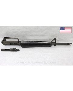 Colt 604 Upper Assembly, 20" Barrel, "Duckbill" Flash Hider, Bolt Assembly, Charging Handle, Grey Finish, 5.56X45 NATO *Good* 