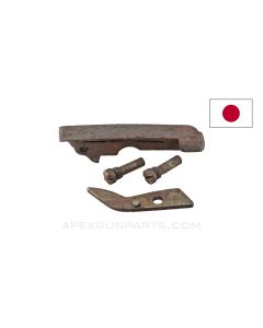 Japanese Type 38 Ejector Assembly Parts *Good w/Light Rust* 