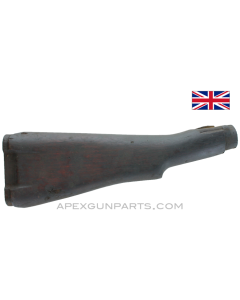 Enfield #5 Jungle Carbine Buttstock, Stripped w/Big Chip *As Is* 