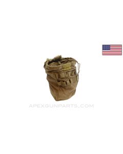 USMC Ammo Dump Pouch, Coyote Brown, Molle, *Fair*
