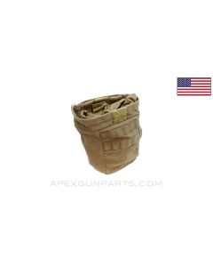 USMC Ammo Dump Pouch, Coyote Brown, Molle, *Very Good*