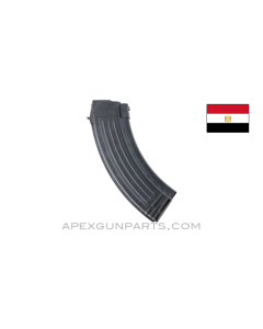 Egyptian AK-47 Magazine, 30rd, Steel, 7.62x39, Black *Very Good*