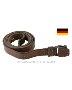 MP-40 Sling, Brown Leather, Marked, *Very Good* 