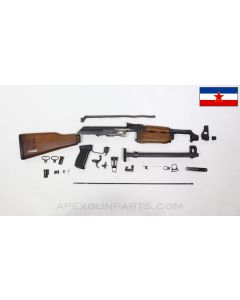 Yugoslavian M72 / M64 (RPK) Part Set, Milled, Matching, 7.62x39 *Very Good*