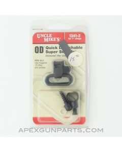 Uncle Mike's QD Sling Swivels, .22 Rifles / Carbines, For 1" Slings, 1341-2 *NEW*