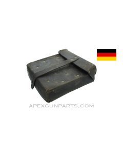 German WWII MG-34 Gunner Tool Pouch, No Tools, Leather, *Fair* 