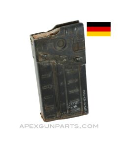 G3 / HK91 Magazine, 20rd Aluminum, 7.62 NATO *Fair*