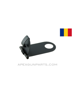Romanian RPK Buttplate Trap Door Assembly, Refinished *Good* 