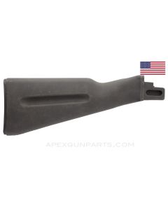 AK-74 Buttstock, Stripped, Black Polymer, US Made 922(r) Compliant Part *Very Good*