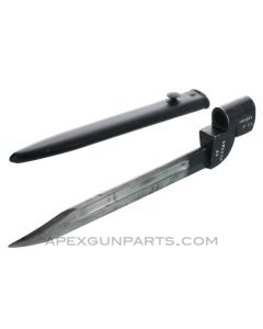 Enfield #9 MK1 Bayonet and Scabbard, British Markings *Good to Very Good* 