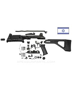 Micro Galil Model 699 Parts Kit, w/ Folding Stock, Left Side Charging .223 / 5.56 NATO 