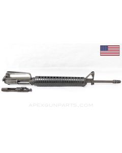 Colt 604 M16 Upper Assembly, 20" Barrel, 3-Prong Flash Hider, Bolt Assembly, Charging Handle, 1966-1967, Grey Finish. 1/12 Twist 5.56 NATO *Good* 