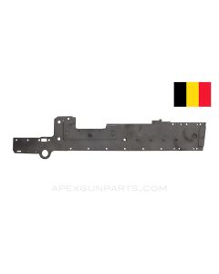 FN MAG58 Left Side Plate, w/ Bolt Rail, Bead Blasted *Good* 